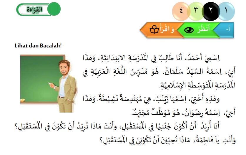 Soal Bahasa Arab Kelas 5 Tentang Profesi Dan Kunci Jawaban