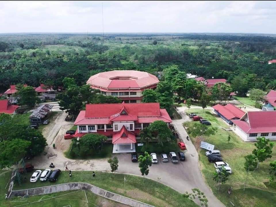 Foto Universitas Pasir Pengaraian Tampak Dari Atas